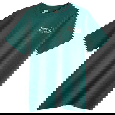 Tričko Sporty & Rich NY 94 Graphic T-Shirt Zelené | TO043506034GR10-CRM, 1