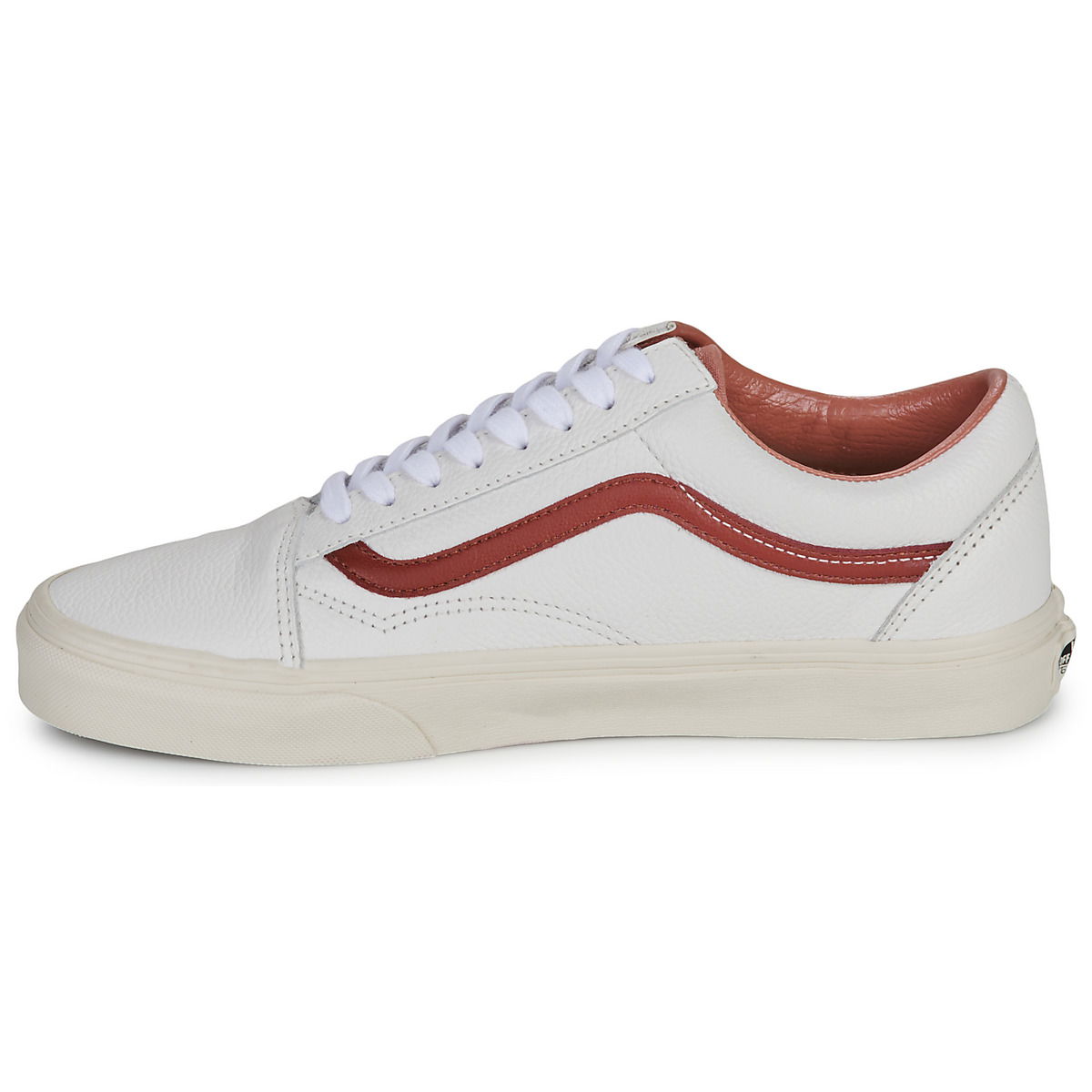 Tenisky a topánky Vans Shoes  Old Skool PREMIUM LEATHER RUSSET BROWN Biela | VN0007NT7BF1, 0