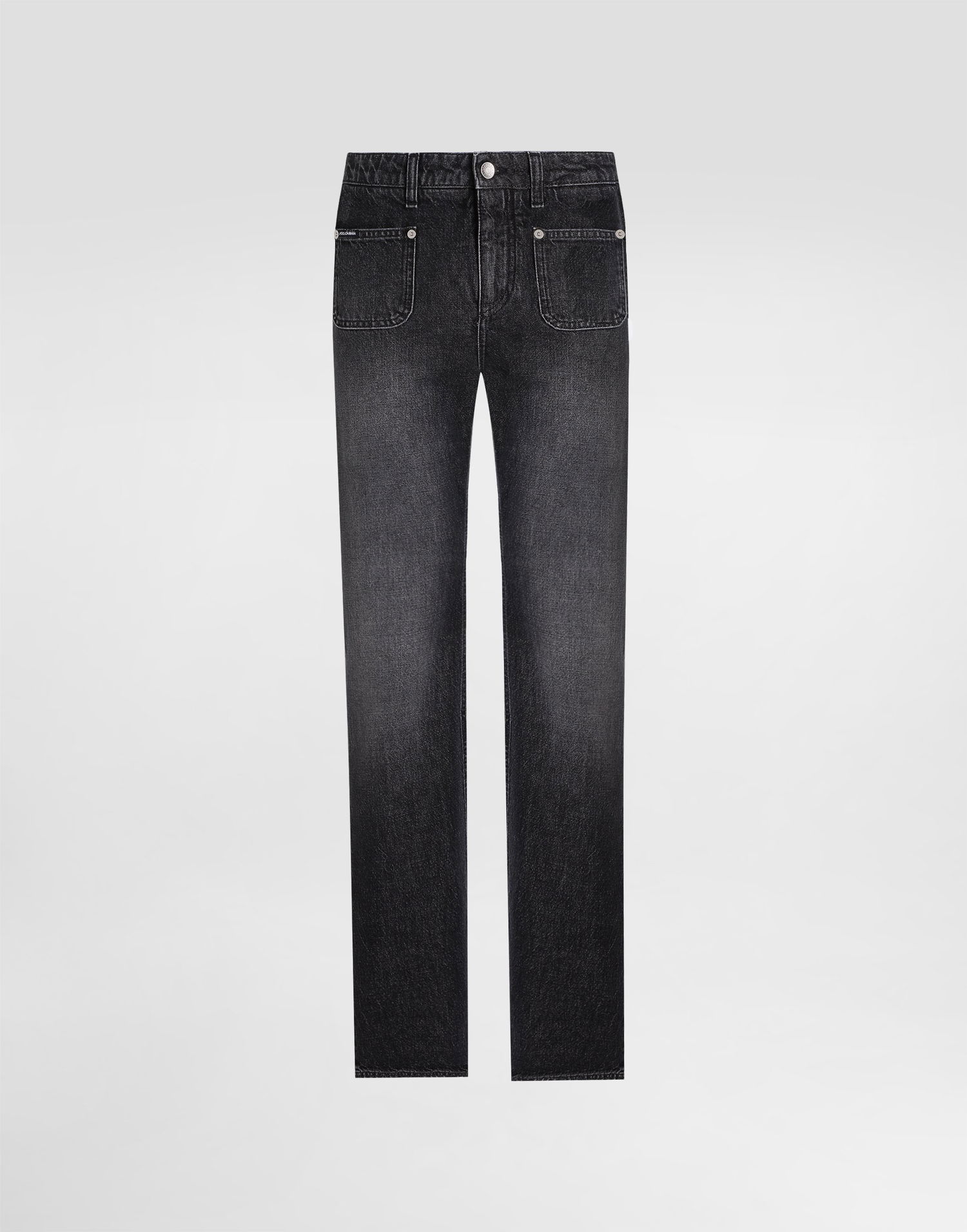 Džínsy Dolce & Gabbana Dolce & Gabbana Women's Straight-Leg Jeans Čierna | FTC7ADG8MS8S9001, 0