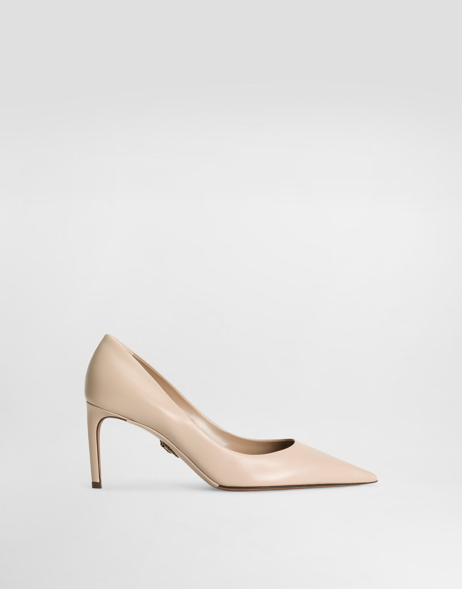 Doplnky Dolce & Gabbana Dolce & Gabbana Devotion Calfskin Pumps Béžová | CD1893AP41280010, 0