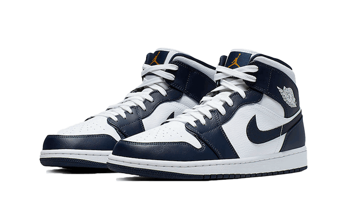 Tenisky a topánky Jordan Air Jordan 1 Mid "Obsidian" Modrá | 554724-174, 1