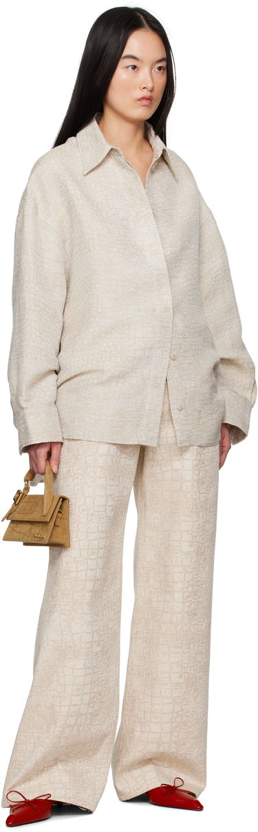 Kabelka Jacquemus Jacquemus La Croisière 'The long Chiquito with buckle' Suede Bag Hnedá | 25E233BA326-3243, 3