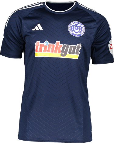 Dres adidas Originals MSV Duisburg 2024/2025 Soccer Jersey with Chevron Pattern Navy | msv4hr2649, 0
