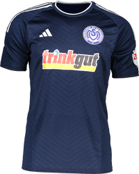 MSV Duisburg 2024/2025 Soccer Jersey with Chevron Pattern