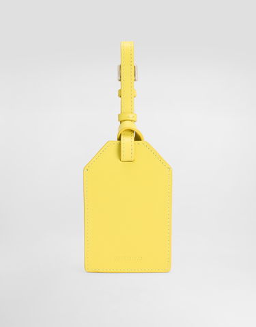 Kľúčenka Dolce & Gabbana Dolce & Gabbana Calfskin Luggage Tag with Lock and Key Žltá | BP3417AV89389418, 3