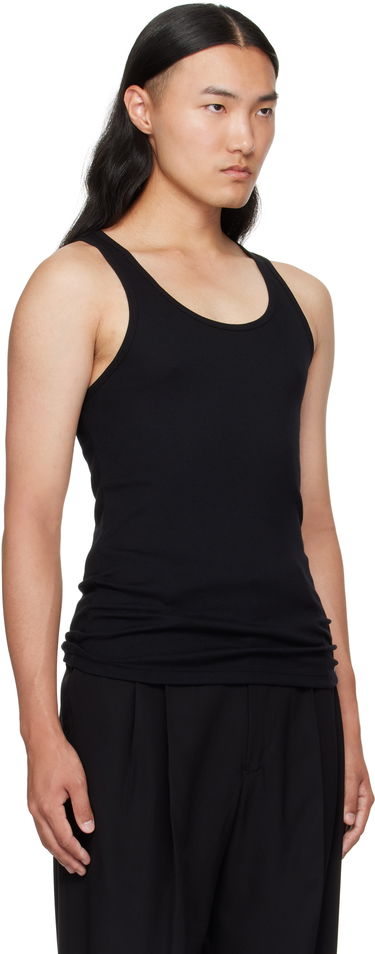Tielko Tom Ford TOM FORD Cotton & Modal Rib Tank Top Čierna | T4D101210, 1