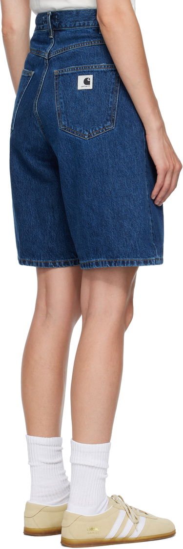 Šortky Carhartt WIP Brandon Denim Shorts Modrá | I031919-01.06, 4