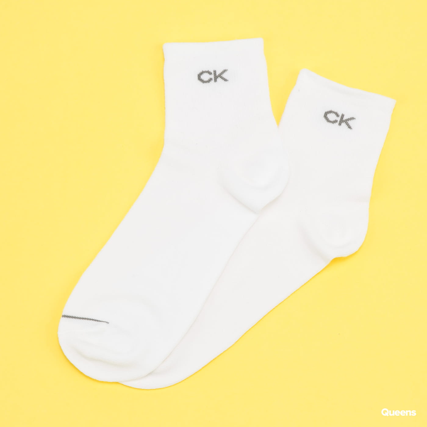 Ponožky CALVIN KLEIN 3Pack Quarter Socks Biela | 701218719 002, 1