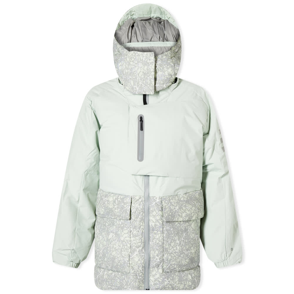 Prešívaná bunda adidas Originals And Wander x Xploric Down Jacket Zelené | HN6943, 0