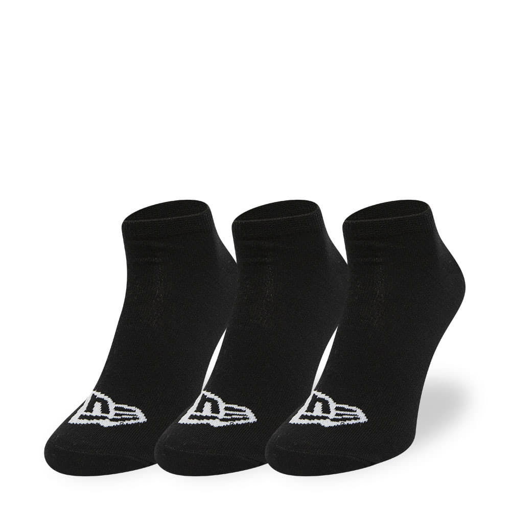 Ponožky New Era Flag Sneaker 3-Pack Čierna | 13113640, 0