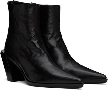 Oblečenie Ann Demeulemeester Ann Demeulemeester Florentine Leather Ankle Boots Čierna | 2301-W-F29-LT111-099, 3