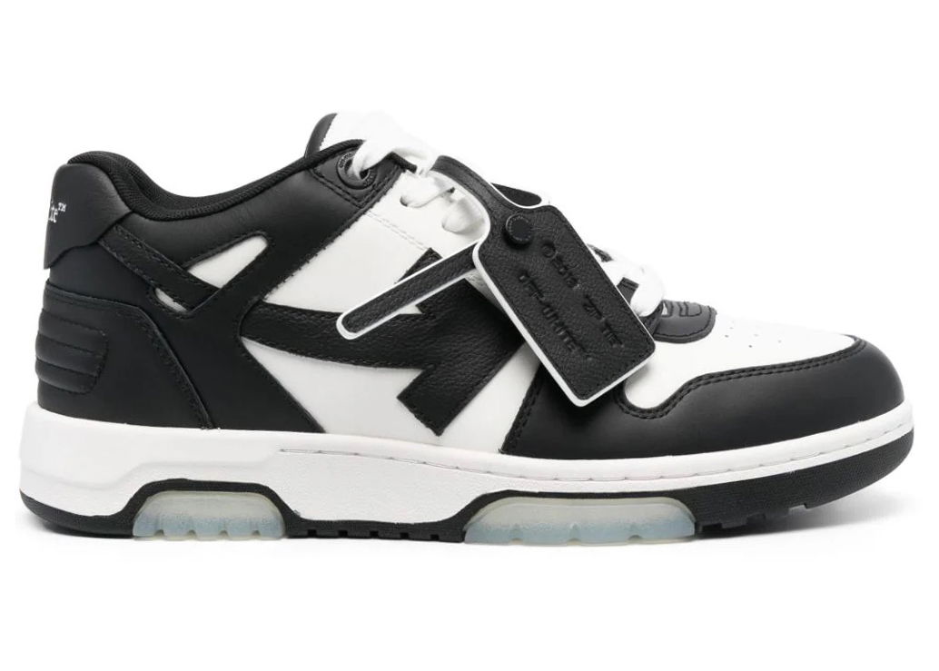 Tenisky a topánky Off-White Out Of Office "Calf Leather Panda" Čierna | OMIA189C99-LEA007-0110, 0