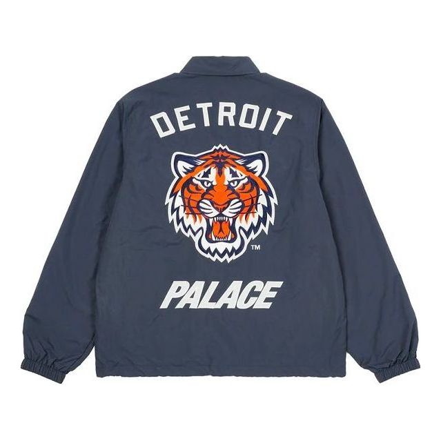 Vetrovka Palace Palace X New Era Detroit Tigers Coach Jacket Modrá | P21DNJK002