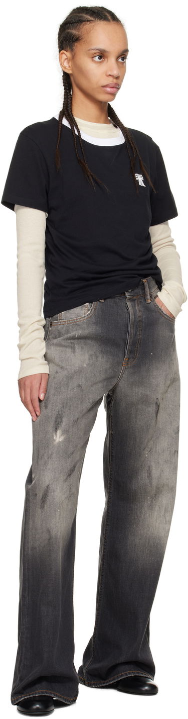 Džínsy Acne Studios Acne Studios Loose Fit Jeans Šedá | A00513-, 3