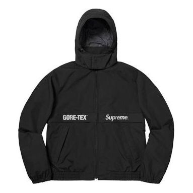 Vetrovka Supreme GORE-TEX Court Jacket Čierna | SUP-FW18-563, 0