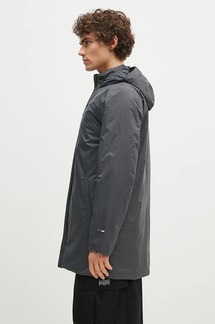 Parka Rains Padded Nylon Coat Šedá | 15480.SLATE, 1