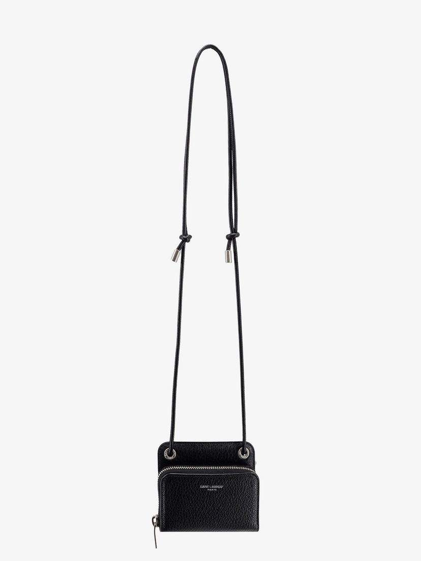Peňaženka Saint Laurent CARD HOLDER Čierna | 778008AADAS1000