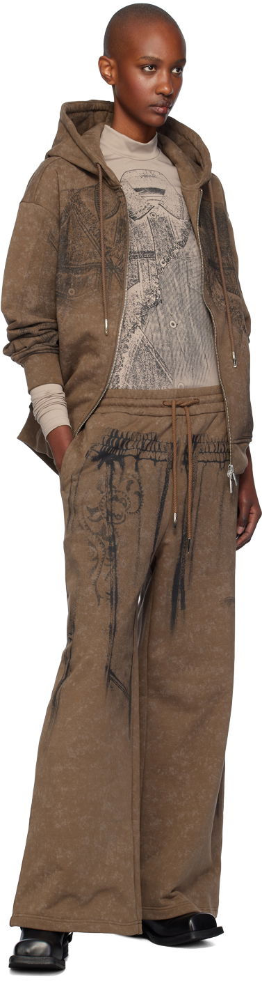 Feng Chen Wang Deconstruction Print Jersey T-Shirt