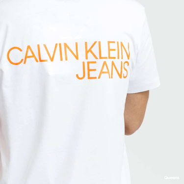 Tričko CALVIN KLEIN Monogram Clear Biela | J30J317507 YAF, 2