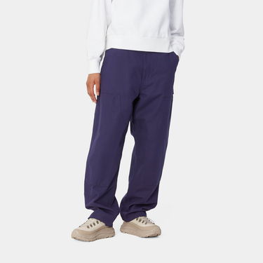Cargo nohavice Carhartt WIP Double Knee Relaxed Fit Women's Pants Modrá | I034247_5, 0