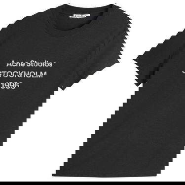 Tričko Acne Studios Etza 1996 Faded T-Shirt, Size Large Čierna | CL0395-BM0, 0