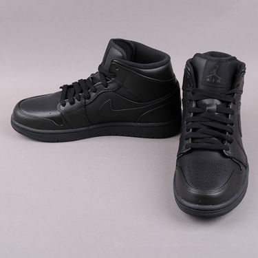 Tenisky a topánky Jordan Air Jordan 1 Mid 2013 ''Triple Black'' Čierna | 554724-010, 2