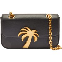 Taška cez rameno Palm Angels Bridge Chain Bag Čierna | PWNQ018F23LEA0011076, 1