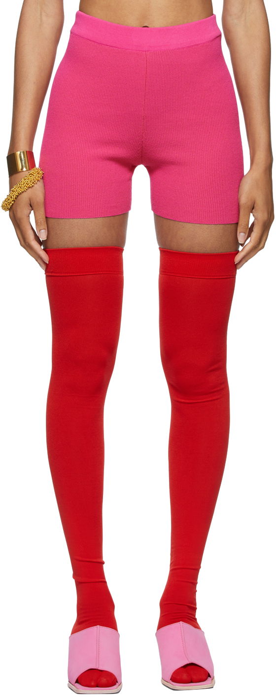 Šortky Jacquemus La Montagne 'Le Short Arancia' Shorts Ružová | 213KN004-2060, 0