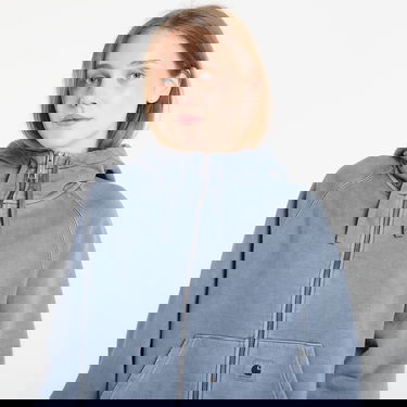 Mikina Carhartt WIP Work In Progress Torion Washed Full-Zip Hoodie Modrá | I036047 3GBB7, 4