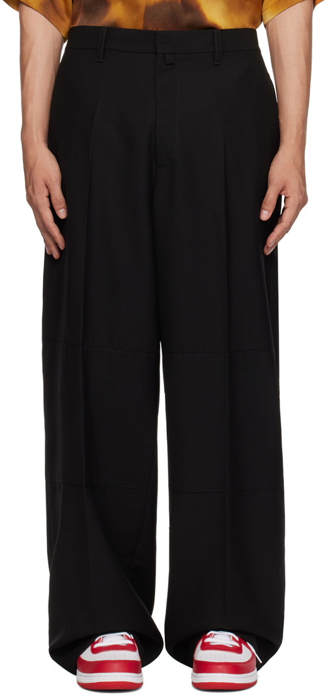 Nohavice Ambush AMBUSH Paneled Trousers Čierna | BMCA047S23FAB0011000, 0