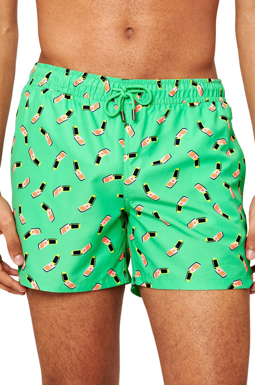 Plavky Happy Socks Call Me Maybe Swim Shorts Zelené | CAL116.7300, 0