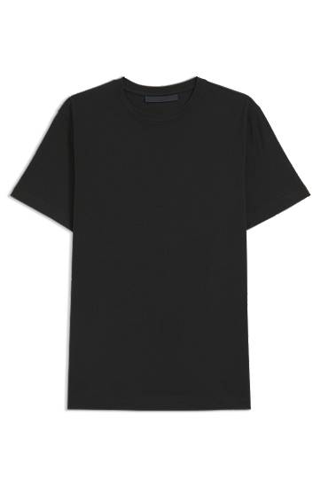 Tričko BOSS BECKHAM x BOSS Mercerised Cotton T-Shirt Čierna | 50549230, 0