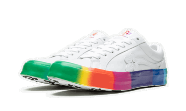 Tenisky a topánky Converse Golf Le Fleur x One Star Ox ''Rainbow'' Biela | 166409C, 3
