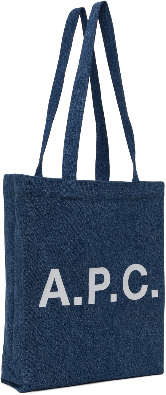 Tote bag A.P.C. A.P.C. Lou Denim Tote Bag Modrá | COETK-M61442, 1