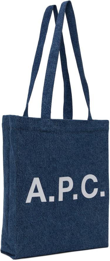 Tote bag A.P.C. A.P.C. Lou Denim Tote Bag Modrá | COETK-M61442, 1