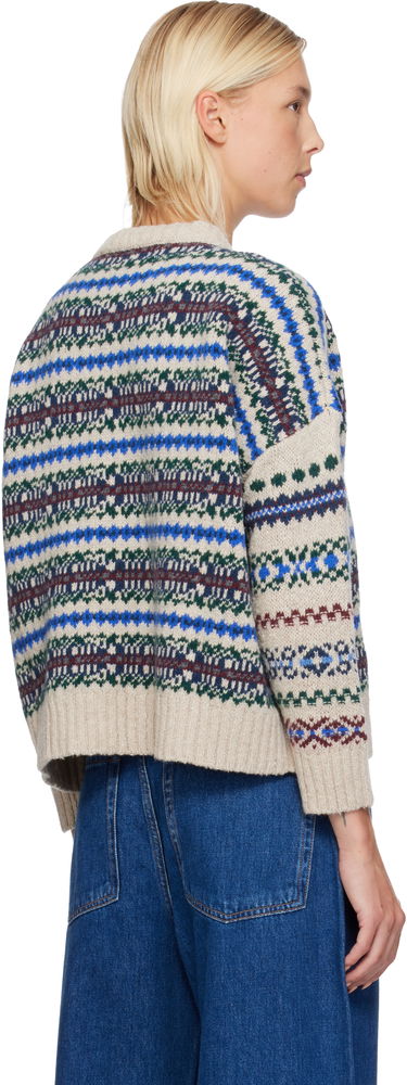 Sveter Max Mara Weekend Max Mara Rivetto Fair Isle Crewneck Sweater Rôznofarebný | 2525366252600, 2