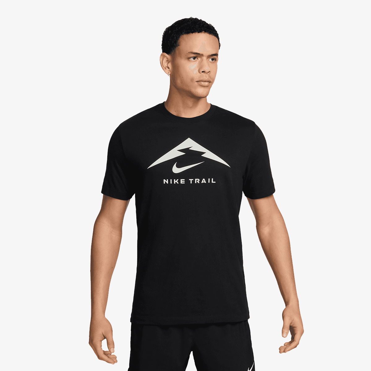 Tričko Nike Trail Logo T-Shirt Čierna | FQ3914-014, 1