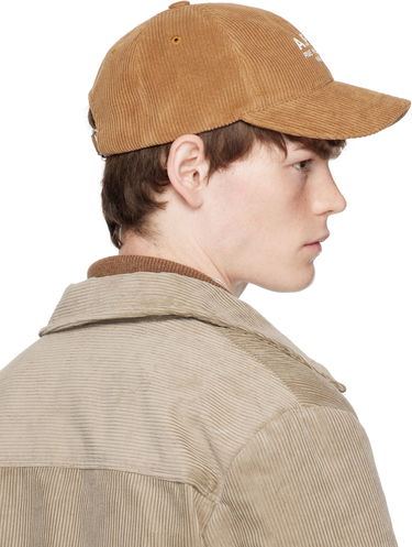 Šiltovka A.P.C. A.P.C. Charlie 'Rue Madame' Corduroy Baseball Cap Béžová | COHBB-M24163, 4