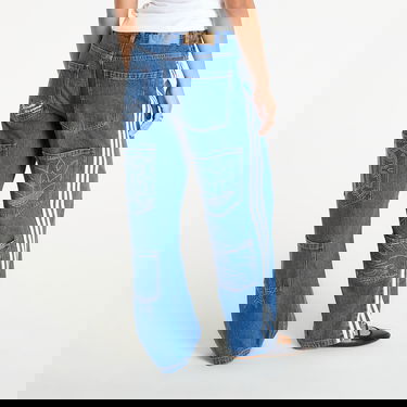 Džínsy adidas Originals adidas Originals Baggy GFX Denim Pants Modrá | KC6278, 2