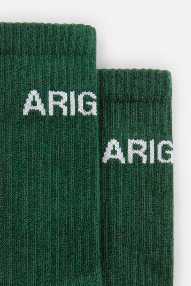 Ponožky AXEL ARIGATO Block Jacquard Socks Zelené | X2249002, 3