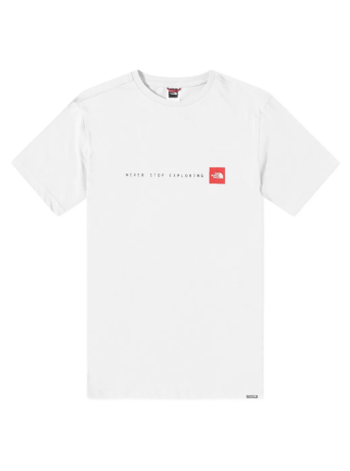 Tričko The North Face Never Stop Exploring Tee Biela | NF0A7X1MFN4