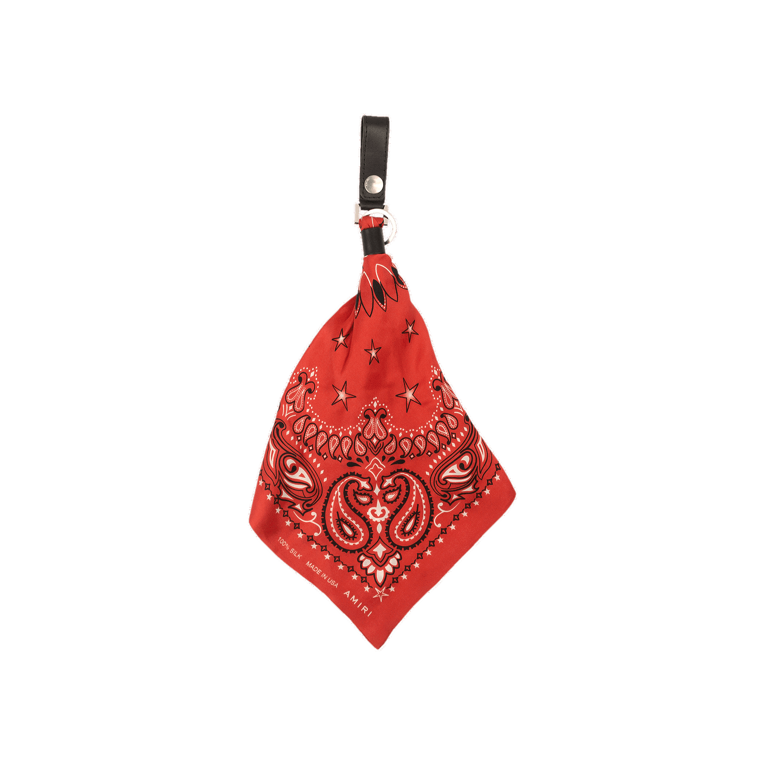 Kľúčenka AMIRI Bandana Keychain Červená | 0498 100000603BK RED, 0
