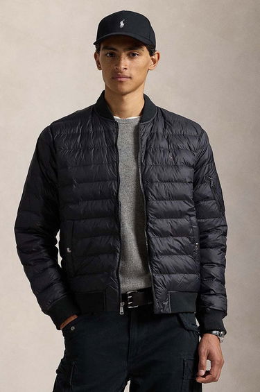 Bomber bunda Polo by Ralph Lauren Black Bomber Jacket Čierna | 710949961, 0