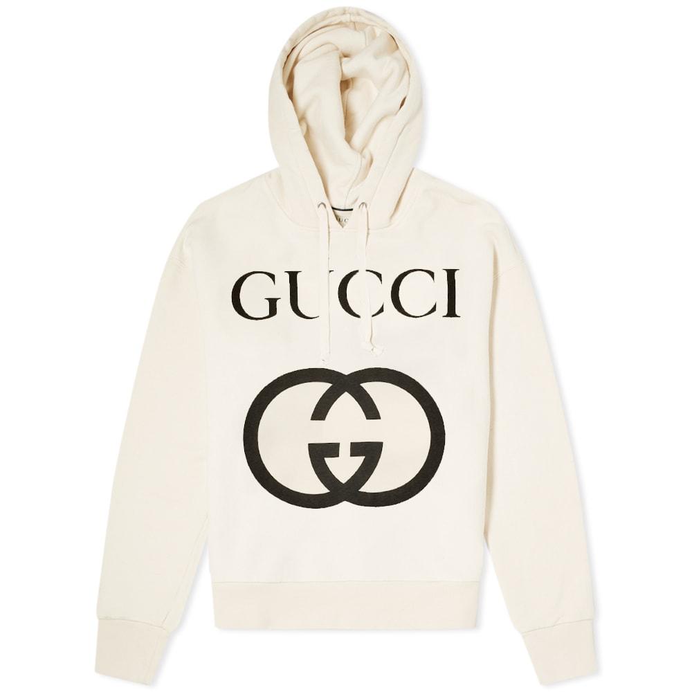Mikina Gucci Interlock GG Popover Hoody Béžová | 475374-X3Q25-9524, 0