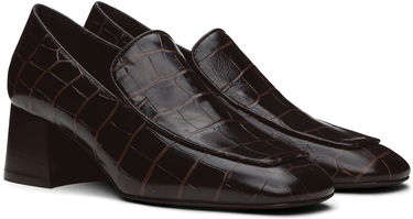 Tenisky a topánky TOTEME Block-Heel Loafers Hnedá | 241-WAS983-LE0023, 3