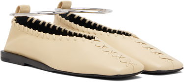 Tenisky a topánky Jil Sander Jil Sander Ring Ballerina Flats Béžová | J15WZ0009_P4864, 3