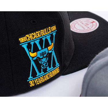 Šiltovka Mitchell & Ness NBA Core Xi Snapback Chicago Bulls Black Čierna | HHSS6751-CBUYYPPPBLCK, 6