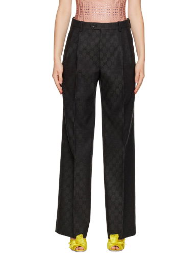 Nohavice Gucci GG Trousers Šedá | 715693 ZAKF8