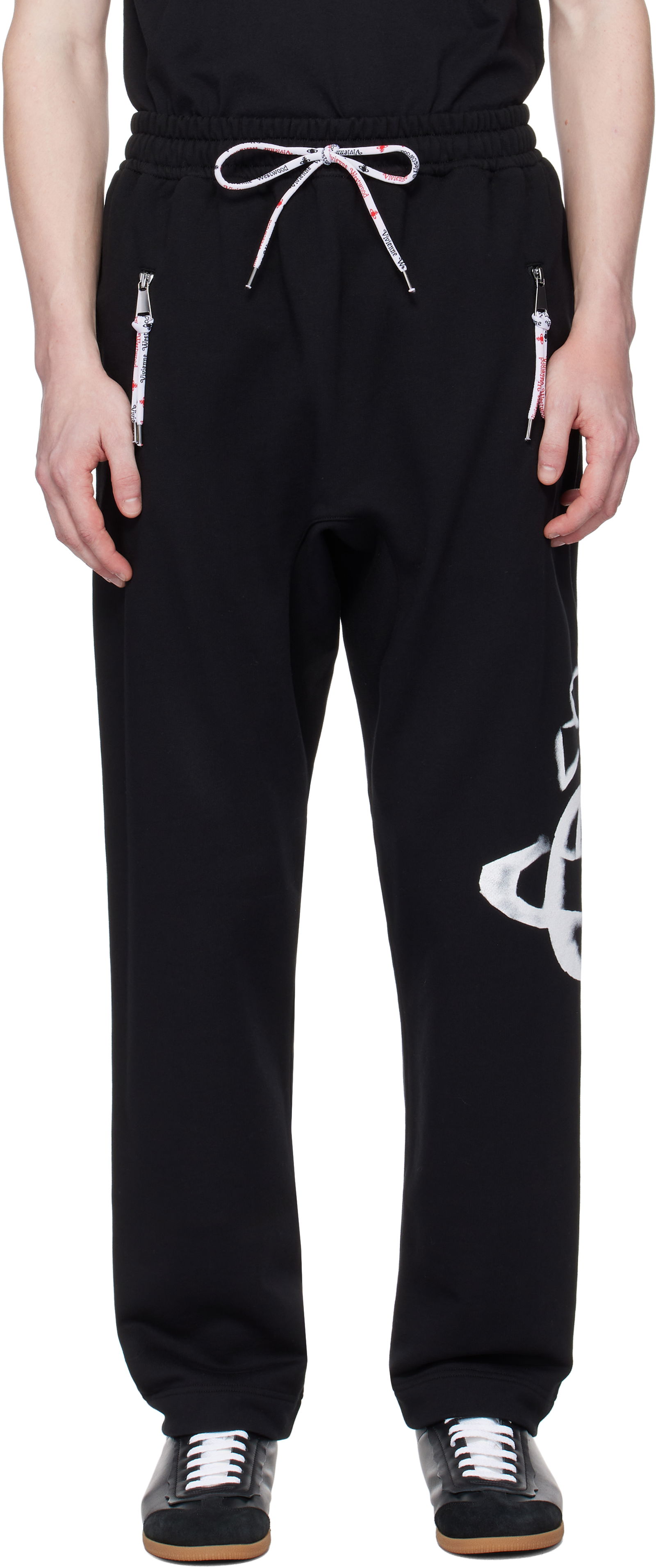 Vivienne Westwood Stencil Orb Football Sweatpants