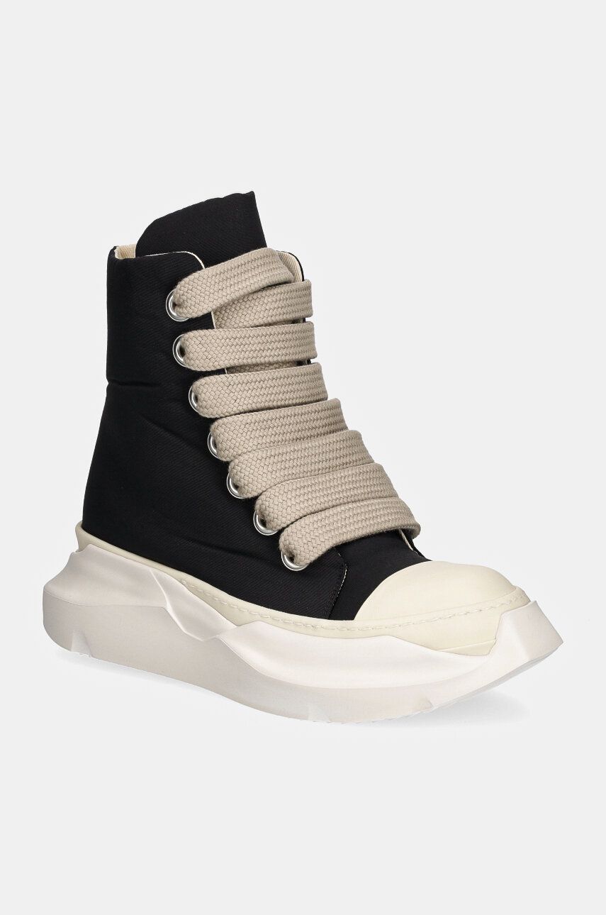 Tenisky a topánky Rick Owens Jumbo Laces Abstract Sneak Čierna | DU02D2844.MUPAW2, 0